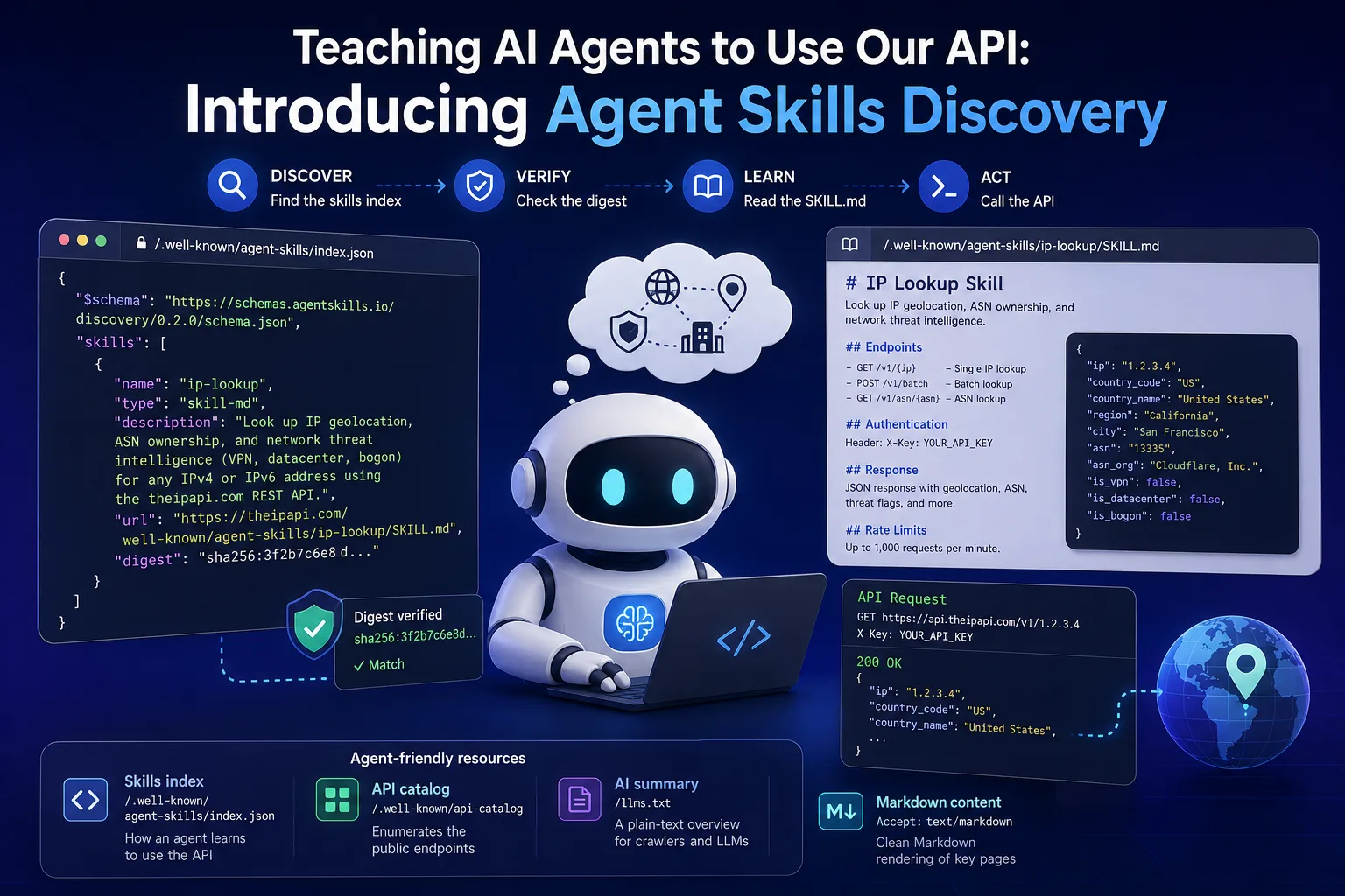 IP Lookup Skill: Claude Code, Codex, and OpenCode